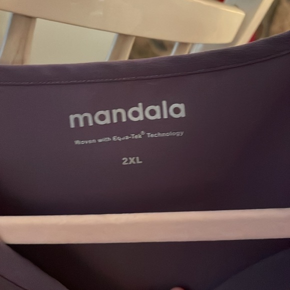 Dark purple Mandala scrub set - Picture 7 of 7